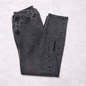Madewell 10" High Rise Skinny Jeans Womens 24P Gray Petite Denim
